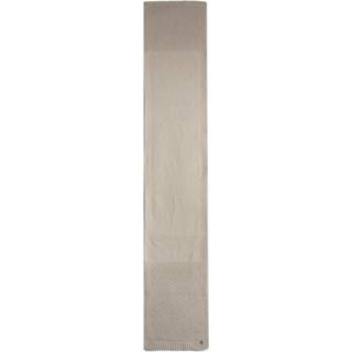 👉 Onesize vrouwen beige Scarf with rhinestones