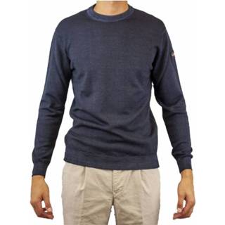 👉 Sweater XL male blauw Crewneck