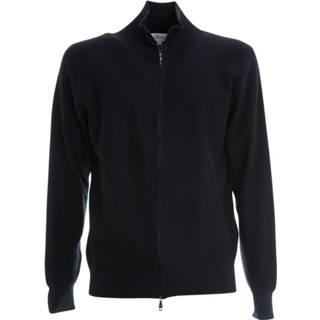 👉 Male blauw Cardigan with zip