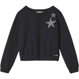 👉 Sweatshirt vrouwen zwart Stella Short