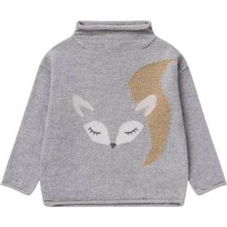 👉 Sweater vrouwen grijs Lurex FOX