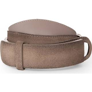 👉 Riem onesize vrouwen bruin Nobuckle Cloudy Belt