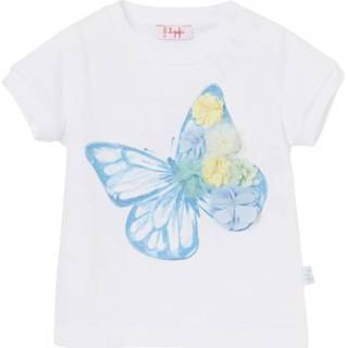 👉 Shirt vrouwen wit Butterfly T-Shirt 1606141953152