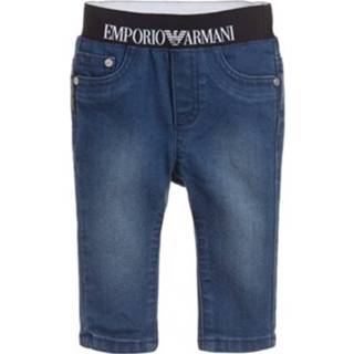 👉 Spijkerbroek male blauw Dark Logo Jeans