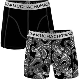 👉 L male zwart Muchachomalo Boxer 2-pack spirits