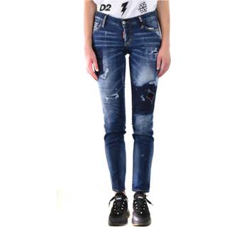 👉 Spijkerbroek vrouwen blauw Jeans
