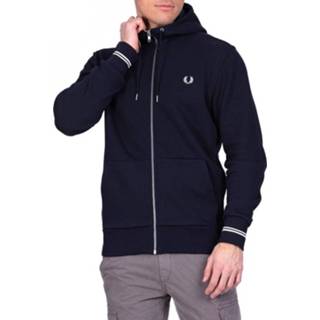 👉 Sweater l male blauw zip