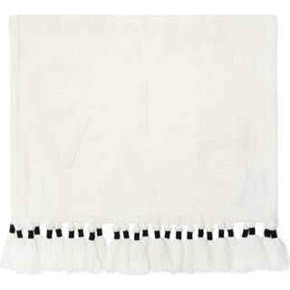 👉 Onesize vrouwen wit Fringed scarf 8051164091351