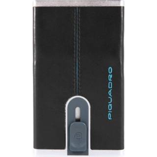 👉 Portemonnee onesize male zwart Square compact wallet