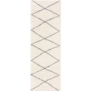 👉 Dag crème slaapkamer mashine geweven Loper Benno 80x240 cm 4053894899010