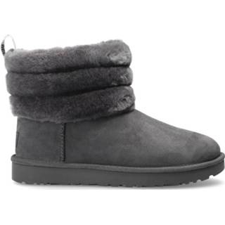 👉 Vrouwen grijs ‘W Fluff Mini Quilted’ waterproof snow boots