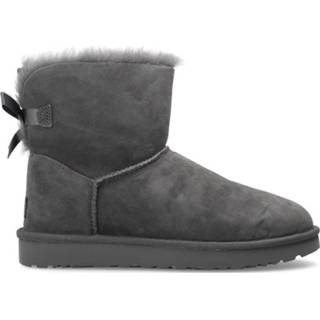 👉 Suede vrouwen grijs 'W Mini Bailey Bow II' snow boots