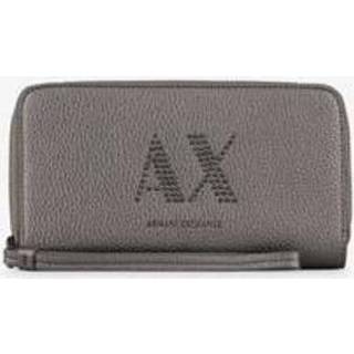 👉 Portemonnee onesize vrouwen grijs Studded Wallet