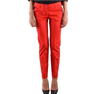 👉 Broek vrouwen rood Trousers