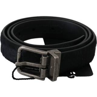 👉 Riem leather zilver leer male zwart Silver Buckle 8052087034746