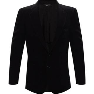 👉 Blazer male zwart Notch lapel