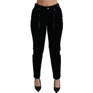 👉 Spijkerbroek vrouwen zwart Mid Waist Skinny Pants Jeans