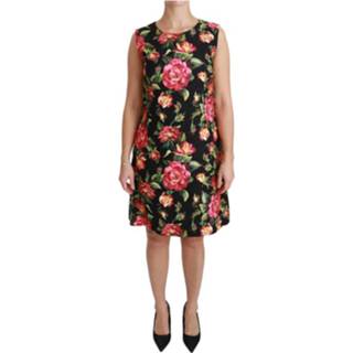 👉 Dress vrouwen zwart Floral Shift A-line Mini 8058091298938