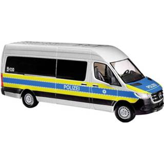 👉 Busch 52607 H0 Mercedes Benz Sprinter, politie Beieren