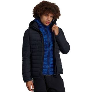 👉 Winterjas XL m male blauw Hooded Fuji (M5010201A - 49P)