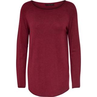 👉 Gebreide trui XL vrouwen rood Lang