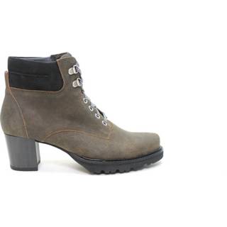 👉 Veterboots vrouwen beige 9694 Veterbooten