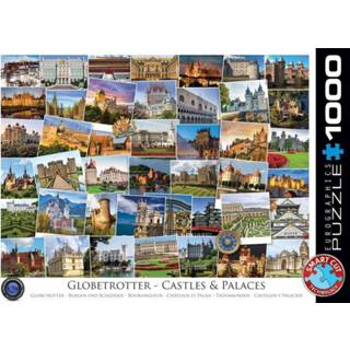 👉 Puzzel Globetrotter - Castles and Palaces (1000 stukjes) 628136607629