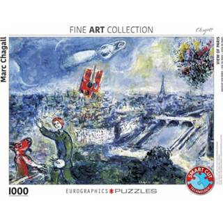 👉 Boeket Le Bouquet de Paris - Marc Chagall Puzzel (1000 stilkes) 628136608503