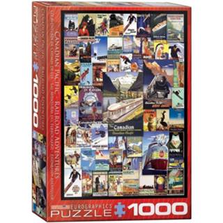 👉 Puzzel Railroad Adventures (1000 stukjes) 628136606486