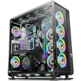 👉 Stoffilter zwart Thermaltake Core P8 TG Tower PC-behuizing Zijvenster, 4713227523899