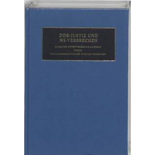 👉 DDR-Justiz und NS-Verbrechen - C.F. Ruter (ISBN: 9789053565414) 9789053565414