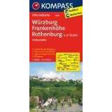 👉 Kompass FK3098 Würzburg, Frankenhöhe, Rothenburg o,d, Tauber, Hohenlohe - (ISBN: 9783850263160) 9783850263160