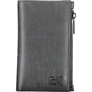 👉 Portemonnee leer One Size portemonnees male zwart Calvin Klein 106720 8719852699332