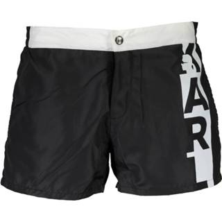 👉 Zwembroek polyester l mannen male zwart Karl Lagerfeld 112152 8051013867373 8051013867380