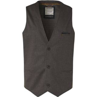 👉 Gilet groen men gilets check jersey unlined moss 8720151128744 8720151128751