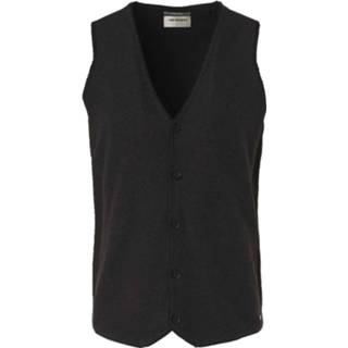 👉 Pullover zwart l male No Excess gilet full button organic black 8720151136701
