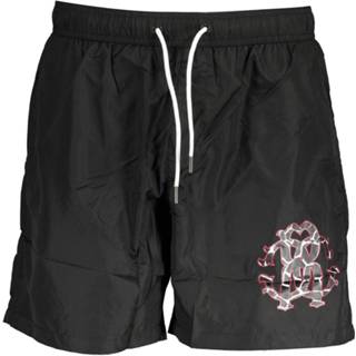 👉 Zwembroek polyester l mannen male zwart Roberto Cavalli 113820 8058044837399 8058044837375 8058044837382