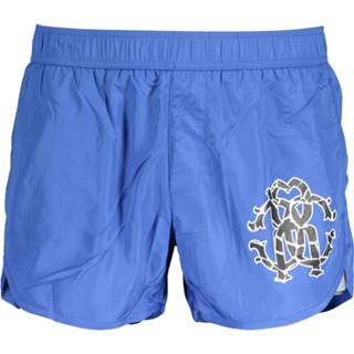 👉 Zwembroek polyester l mannen male blauw Roberto Cavalli 113683 8058044837092 8058044837122 8058044837139
