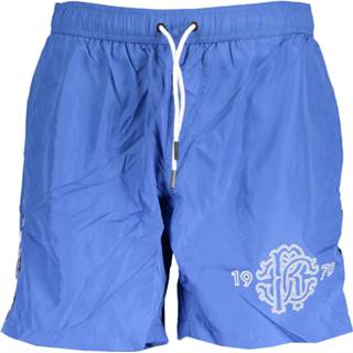 👉 Zwembroek polyester l mannen male blauw Roberto Cavalli 113745 8058044838297 8058044838327 8058044838334