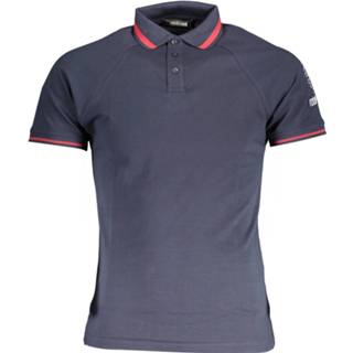 👉 Katoen m mannen male blauw Roberto Cavalli 114214 polo 8058044546277 8058044546260