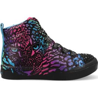 👉 Zwart synthetisch meisjes jeugd Skechers Wild Cutie 20214L/BKMT / Roze-27 193642252194