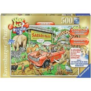 Puzzel Wat Als? - Safari 500 Stukjes 4005556148363