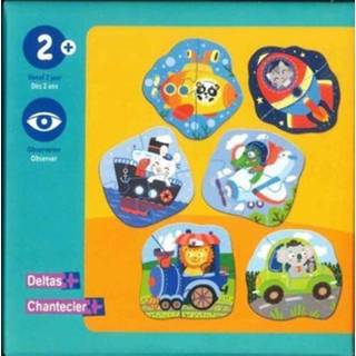 Puzzel Deltas eerste puzzels voertuigen 9789044757439