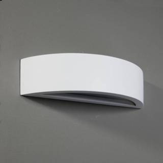 Wandlamp wit gips Gebogen Konstantin van