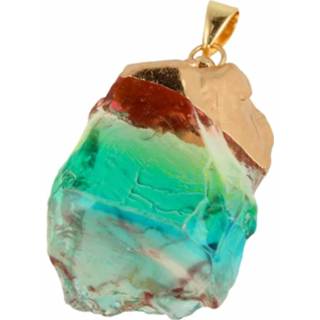 👉 Hanger bergkristal Ruwe Unicorn Aura Edelsteen 8718561066534