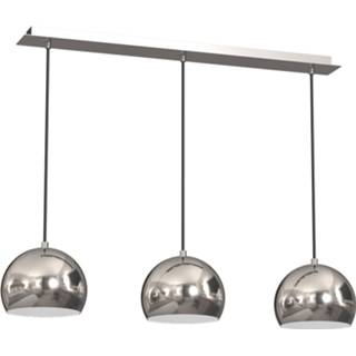 👉 Hanglamp chroom metaal a++ Cool, 3-lamps lineair,