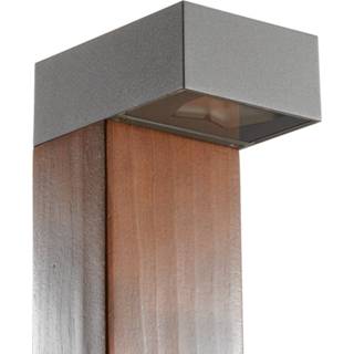 👉 A+ bruin BEGA 84498 LED tuinpadverlichting, grafiet, hoekig