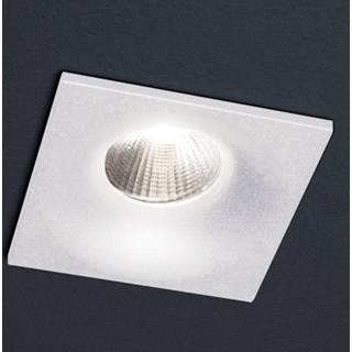 👉 Inbouwspot wit drukgegoten aluminium warmwit a+ Ivy Square LED 7W 3.000K 40°