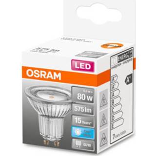 👉 Reflector universeel wit a+ OSRAM LED GU10 6,9W, universeelwit, 120°