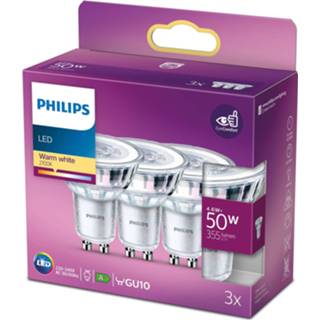 👉 Reflector a+ warmwit Philips LED GU10 4,6W 827 Eyecomfort 3st